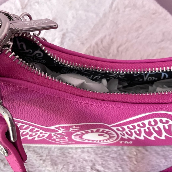 Von Dutch hot pink shoulder bag - Picture 7 of 7
